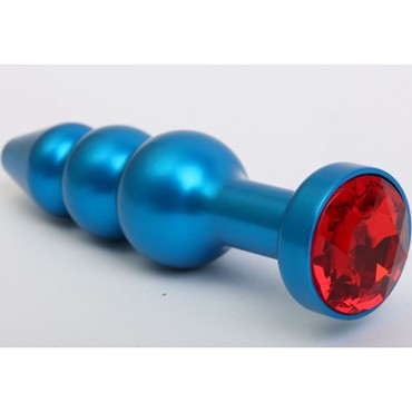 4sexdream Анальная ювелирка елочка, синий/красный