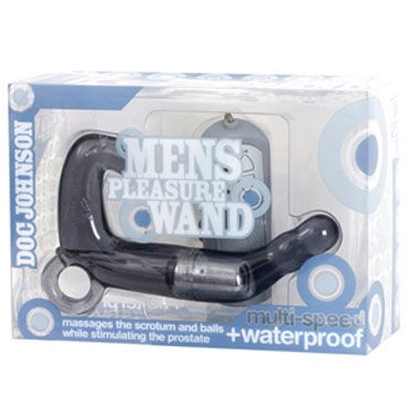 Doc Johnson Mens Pleasure Wand, серый
