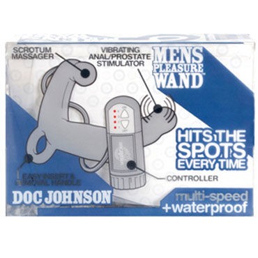 Doc Johnson Mens Pleasure Wand, серый