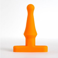 Tonga втулка анальная, 9 см, оранжевая