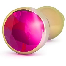 Shots Toys R8 Gold Plug Rose Red Sapphire
