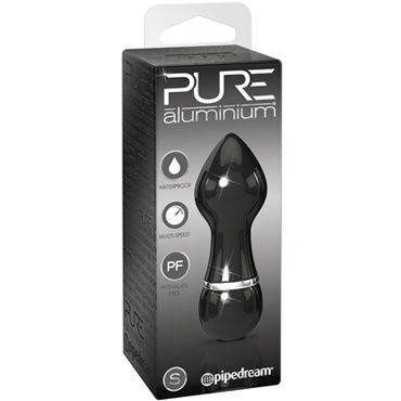 Pipedream Pure Aluminium Black Small