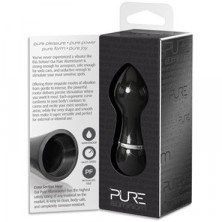 Pipedream Pure Aluminium Black Small