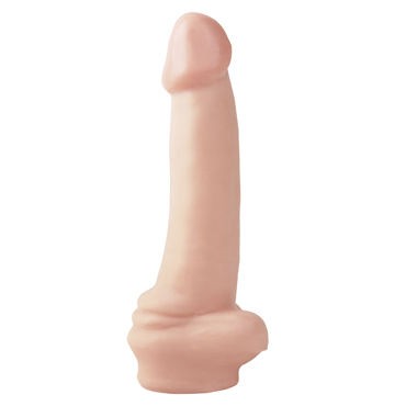 Pipedream Basix Rubber Works Dong 25 см, телесный