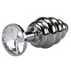 LoveToys Butt Plug Silver, прозрачный