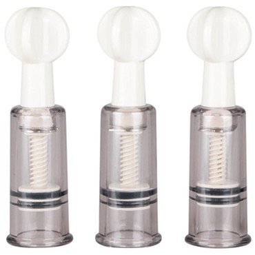 Easytoys Clit & Nipple Suckers, прозрачный