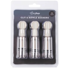 Easytoys Clit & Nipple Suckers, прозрачный