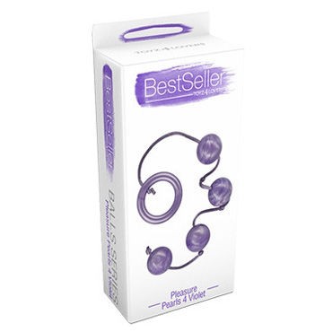 Toyz4lovers BestSeller Leasure Pearls 4, фиолетовые