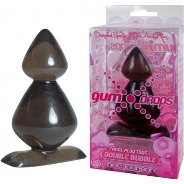 Doc Johnson Double Bubble, серый