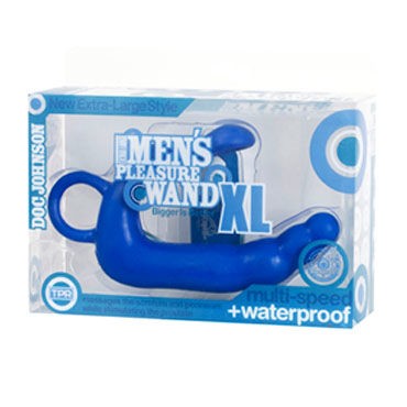 Doc Johnson Mens Pleasure XL голубой