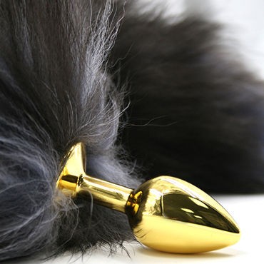 Kanikule Анальная пробка из металла, золотая