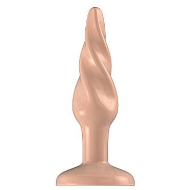 Shots Toys Bottom Line Butt plug Model 5, 10 см телесная