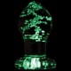NS Novelties Firefly Glass Plug Small, светящаяся в темноте