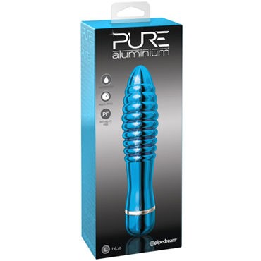 Pipedream Pure Aluminium Blue Large
