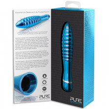 Pipedream Pure Aluminium Blue Large