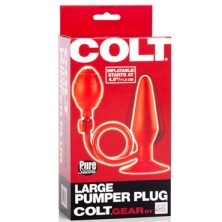 California Exotic Colt Large Pumper Plug, красная