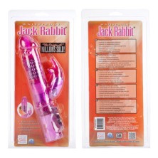 California Exotic Waterproof Jack Rabbit, розовый