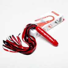 Sitabella Плеть мини Ракета, черно-красная