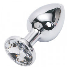 Luxurious Tail Анальная пробка, серебристая
