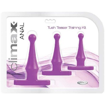 Topco Climax Anal Tush Teaser Training Kit, фиолетовый