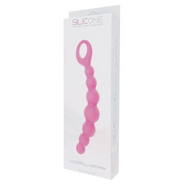 Toyz4lovers Silicone Caterpill-Ass, розовый