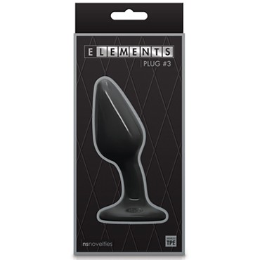 NSnovelties Elements Plug #3, черная
