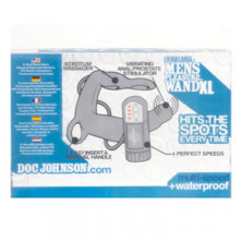 Doc Johnson Mens Pleasure XL, серый