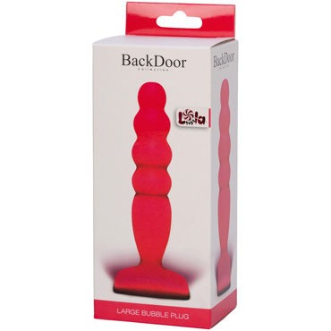 Lola Large Bubble Plug, розовая