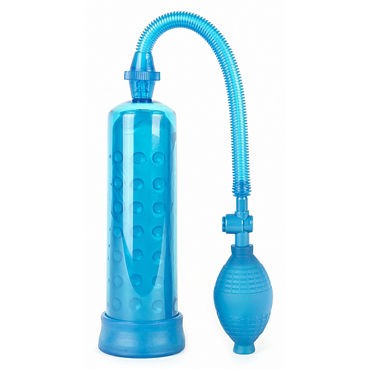 Shots Toys Bubble Power Pump, синяя