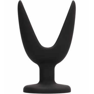 Shots Plug&Play Butt Plug Split №2 12,7см, черная