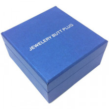 Butt Plug Gold Large, зеленый