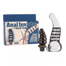 California Exotic Anal Invader with Cock Cage
