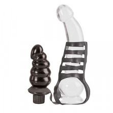 California Exotic Anal Invader with Cock Cage