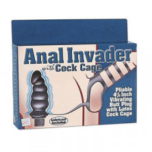 California Exotic Anal Invader with Cock Cage