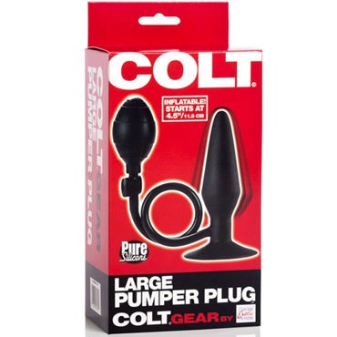 California Exotic Colt Large Pumper Plug, черная