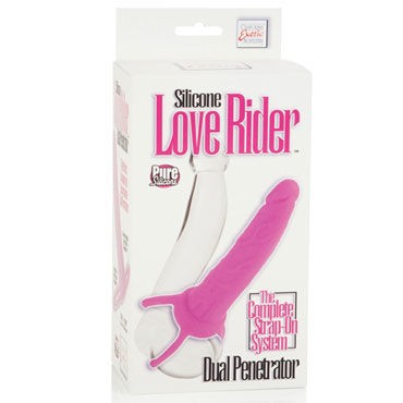 California Exotic Love Rider Dual Penetrators, розовый
