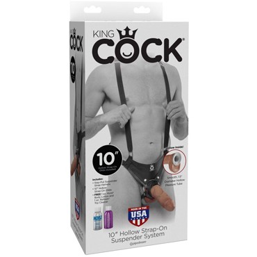 Pipedream King Cock Hollow Strap-On Suspender System