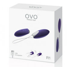 Ovo R1 Виброяйцо, фиолетовое
