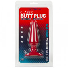 Doc Johnson Classic Butt Plugs, красная