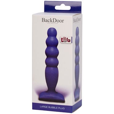 Lola Large Bubble Plug, синяя