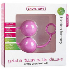 Shots Toys Geisha Twin Balls Deluxe, розовый