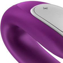 Satisfyer Double Fun, фиолетовый