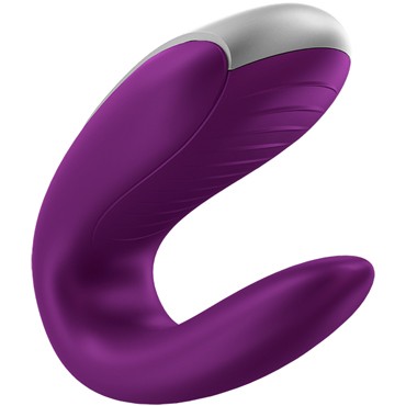 Satisfyer Double Fun, фиолетовый
