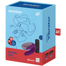 Satisfyer Double Fun, фиолетовый