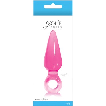 NS Novelties Jolie Pleasures Plug Small, розовая