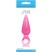 NS Novelties Jolie Pleasures Plug Small, розовая