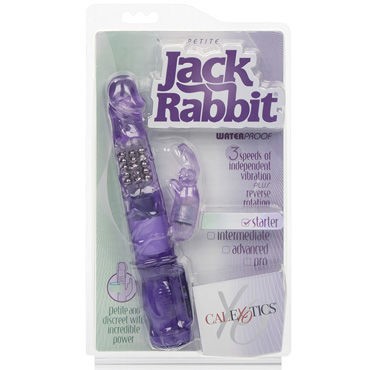 California Exotic Petiti Jack Rabbit, фиолетовый
