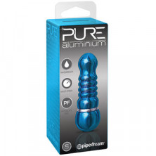 Pipedream Pure Aluminium Blue Small
