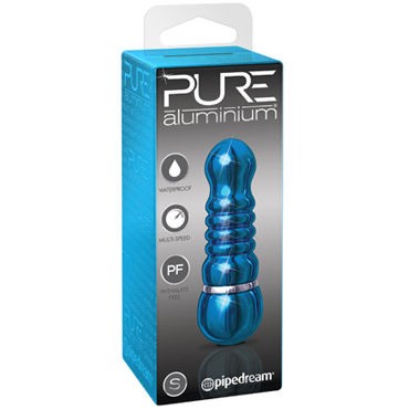 Pipedream Pure Aluminium Blue Small