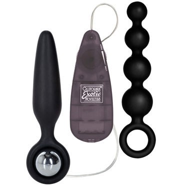 California Exotic Booty Vibro Kit, черный